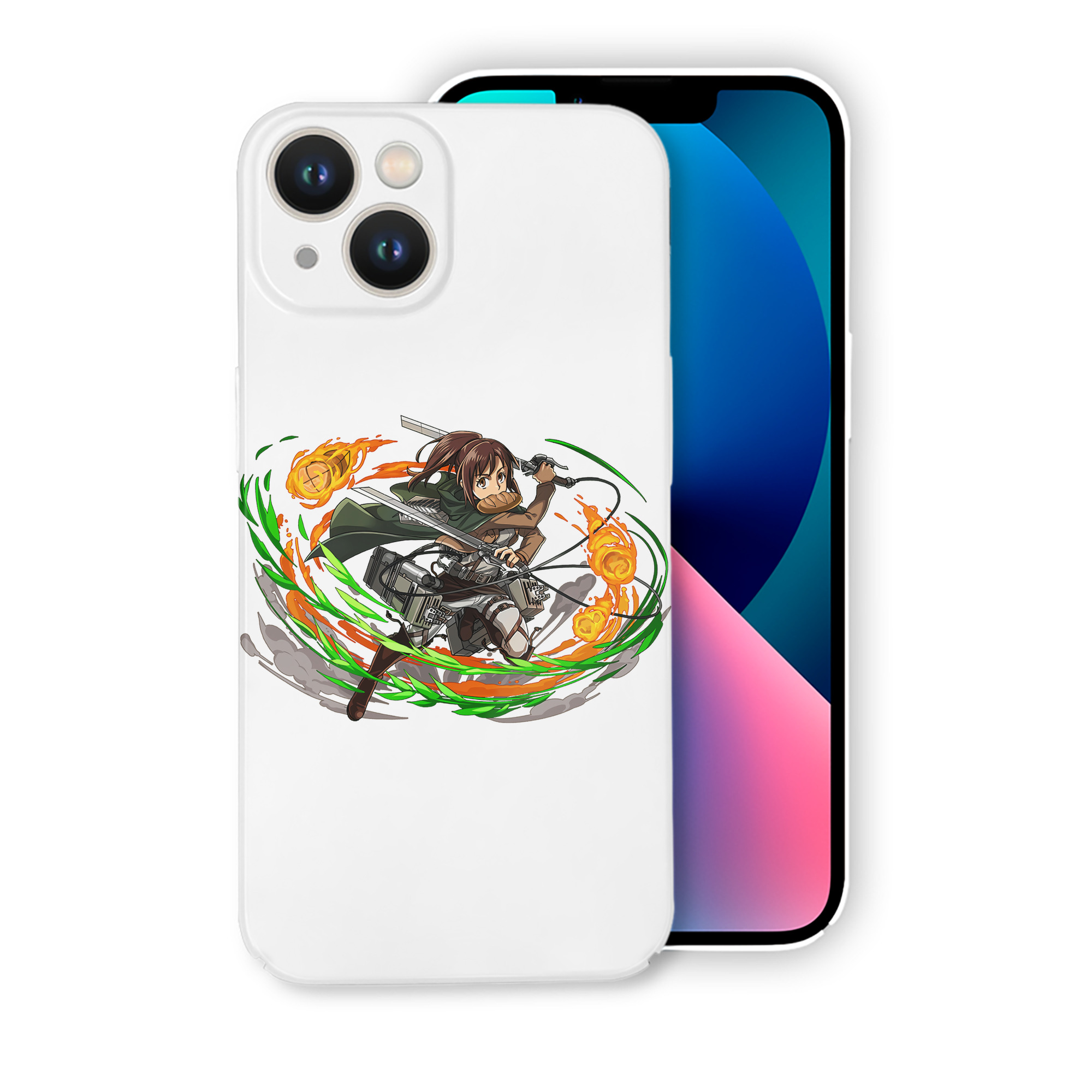 （画像用） 進撃の巨人 サシャ·ブラウス Attack on Titan Sasha Blaus 【iPhone 14シリーズ対応】ハードケース